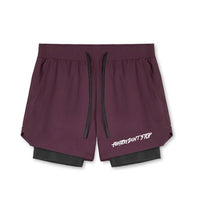 Men 2:1 Athletic Shorts