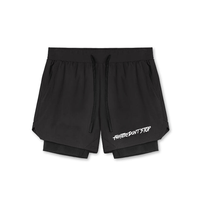 Men 2:1 Athletic Shorts