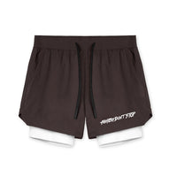 Men 2:1 Athletic Shorts