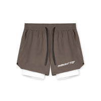 Men 2:1 Athletic Shorts