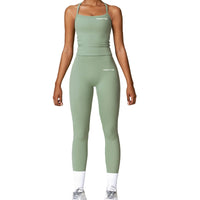 Women 2 Piece Tank and Legging Set